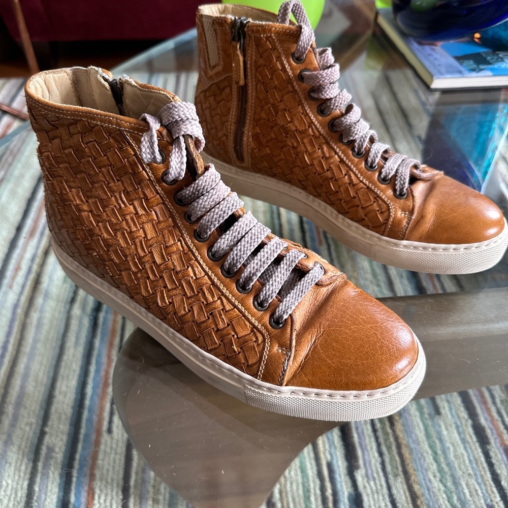 Benheart Italian Leather high tops - Picture 2 of 6